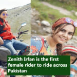 Zenith Irfan is the first _female rider to ride across_Pakistan