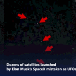 Dozens of satellites launched by Elon Musk’s SpaceX mistaken as UFOs Dozens of satellites launched_by Elon Musk’s SpaceX mistaken as UFOs