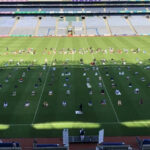 Eid prayers are being held at Croke Park, led by Shaykh Dr Umar Al-Qadri. EID