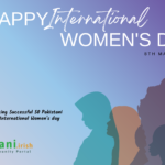 Breaking Barriers: Celebrating Successful 50 Pakistani Women Who Inspire us on International Women's day 8th March 2024 Purple and Pink 3D Illustration International Women's Day Instagram Post
