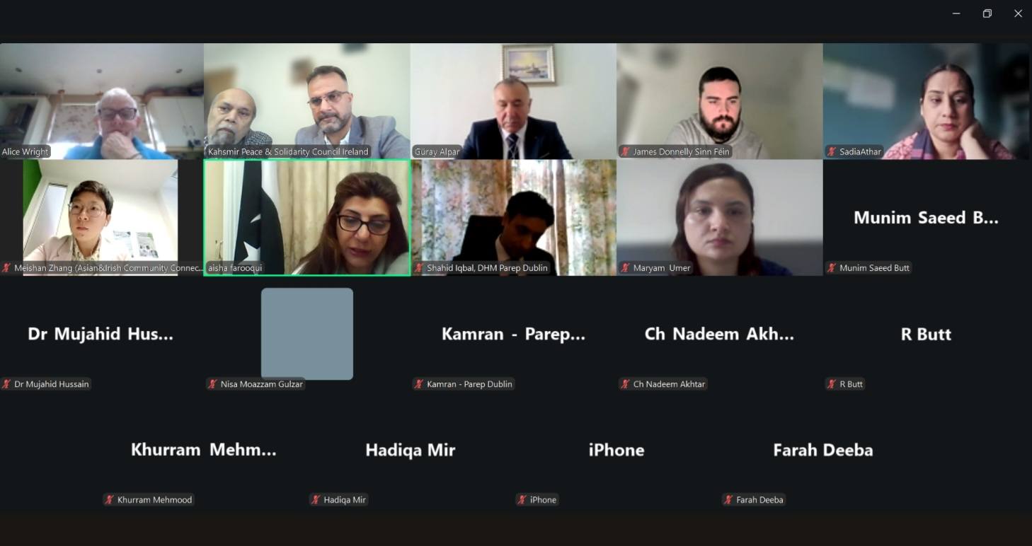 Kashmir Black Day Commemorated in Ireland